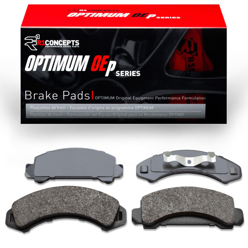 R1 Optimum Oe Pads for 1983-1997 Ford/Mazda (Aerostar, Bronco II, Explorer, Ranger) 2551-0387-00