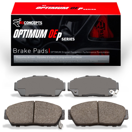 R1 Optimum Oe Pads for 1993-2001 Acura/Honda (Integra, Civic) 2551-0617-00
