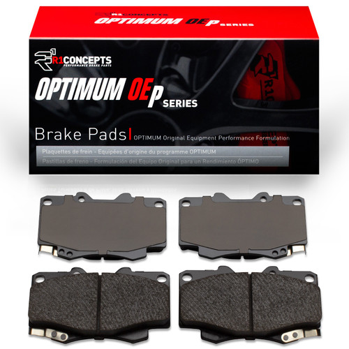 R1 Optimum Oe Pads for 1995-2008 Toyota (4Runner, Hilux, Tacoma) 2551-0436-00