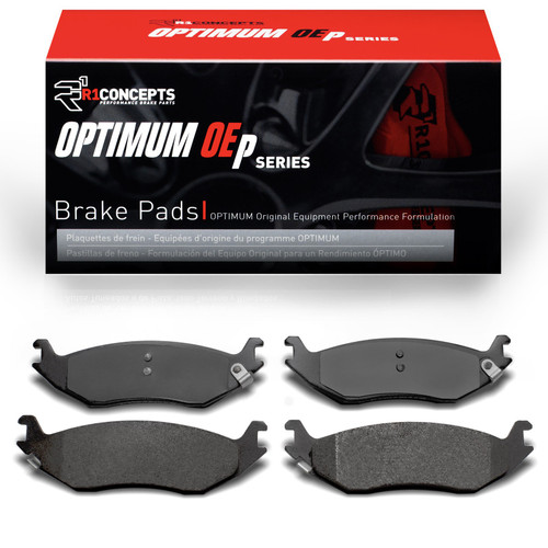 R1 Optimum Oe Pads for 2002-2024 Chrysler/Dodge/Jeep (Aspen, Durango, Ram 1500, Ram 1500 Van) 2551-0898-00