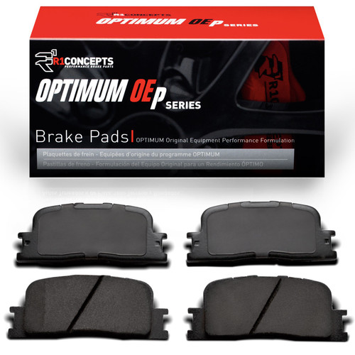 R1 Optimum Oe Pads for 2001-2006 Lexus/Toyota (ES300, ES330, Camry, Highlander) 2551-0885-00