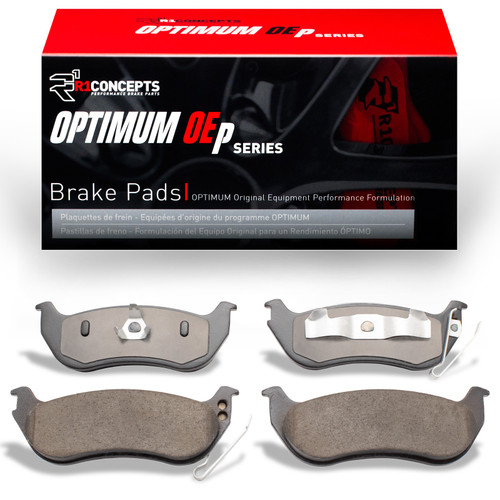 R1 Optimum Oe Pads for 2003-2010 Ford/Jeep/Mercury (Explorer, Explorer Sport Trac, Liberty, TJ) 2551-0964-00