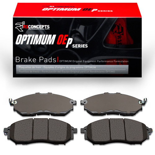 R1 Optimum Oe Pads for 2002-2020 INFINITI/Nissan/Renault (EX35, EX37, G25, G37) 2551-0888-00