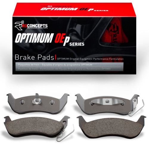R1 Optimum Oe Pads for 2003-2011 Ford/Lincoln/Mercury (Crown Victoria, Ranger, Town Car, Grand Marquis) 2551-0932-00