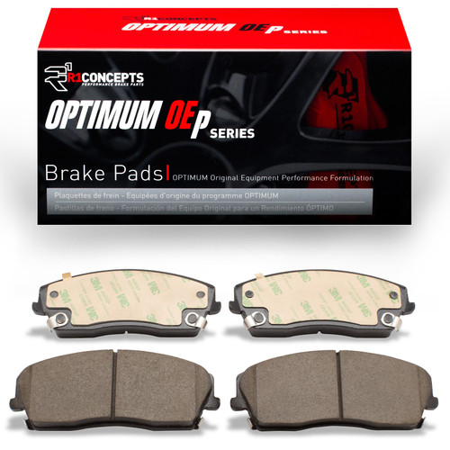 R1 Optimum Oe Pads for 2005-2023 Chrysler/Dodge (300, Challenger, Charger, Magnum) 2551-1056-00