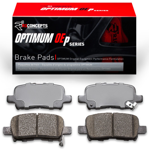 R1 Optimum Oe Pads for 2001-2008 Acura/Honda (MDX, Odyssey, Pilot) 2551-0865-00