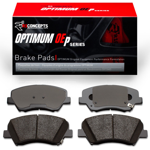 R1 Optimum Oe Pads for 2010-2025 Hyundai/Kia (Elantra, Elantra Coupe, Elantra GT, HB20S) 2551-1543-00