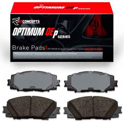 R1 Optimum Oe Pads for 2016-2022 Toyota (Corolla, Prius, Prius AWD-e, Prius Prime) 2551-1184-10