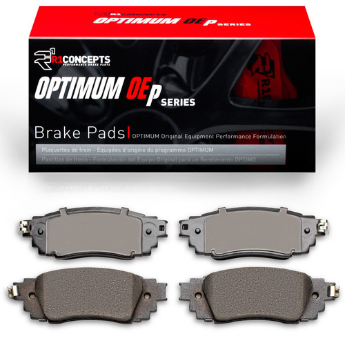 R1 Optimum Oe Pads for 2016-2026 Lexus/Toyota (ES250, ES300h, ES350, RX350) 2551-1879-00