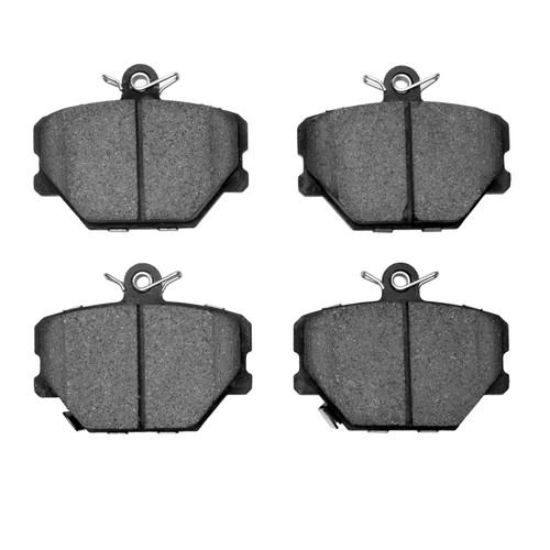 R1 Euro Ceramic Pads for 2005-2015 Smart (Fortwo) 2600-1252-00