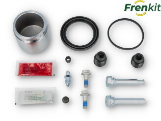 Superkit Caliper Kit w/ Piston for 2005-2009 Hyundai/Kia (Tucson, Sportage) 760571 - front view