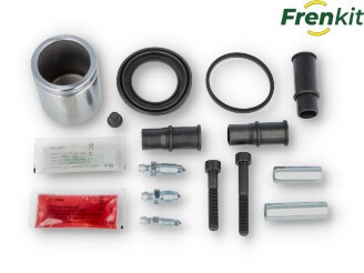 Superkit Caliper Kit w/ Piston for 1995-1998 Volkswagen (Golf, Jetta) 748332 - front view