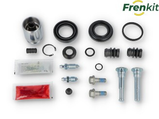 Superkit Caliper Kit w/ Piston for 1995-2001 Hyundai/INFINITI/Nissan (Elantra, I30, Maxima, Tiburon) 734044 - front view