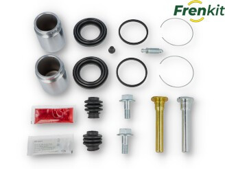 Superkit Caliper Kit w/ Piston for 2006-2018 Honda/Acura (Ridgeline, TL, TLX) 744301 - front view