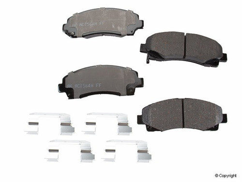 ProACT Brake Pads ACT1102 - top view