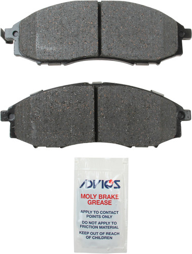 Brake Pads AD0830 - bottom view