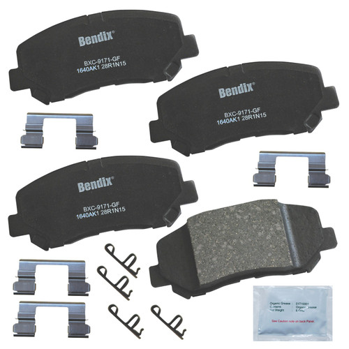 Priority 1 Brake Pads CFC1640AK1 - front view