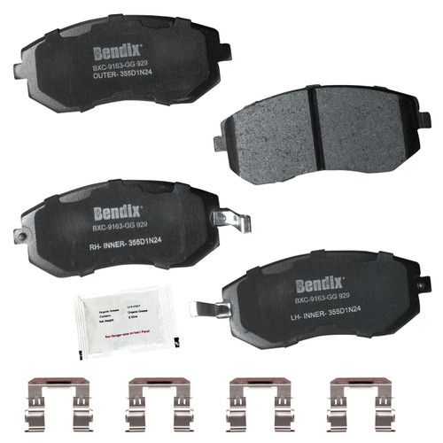 Priority 1 Brake Pads CFC929 - front view