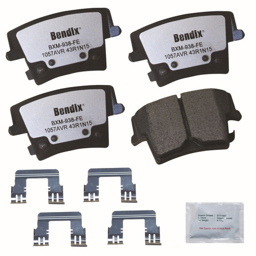 Fleet Metlok Brake Pads MKD1057AVRFM - front view
