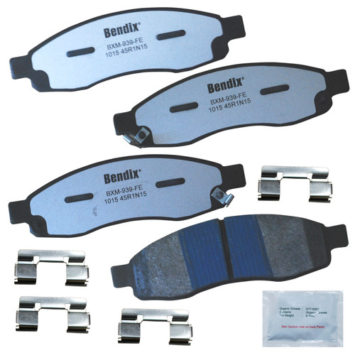 Fleet Metlok Brake Pads MKD1015FM - front view