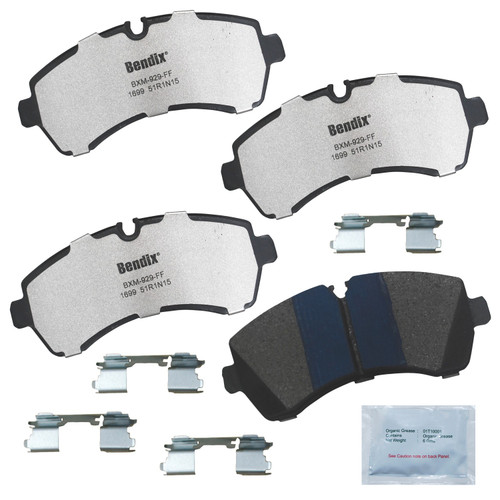 Fleet Metlok Brake Pads MKD1699FM - front view