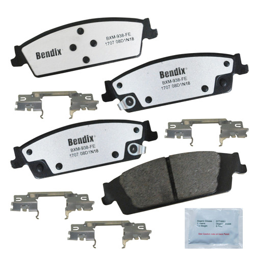 Fleet Metlok Brake Pads MKD1707FM - front view