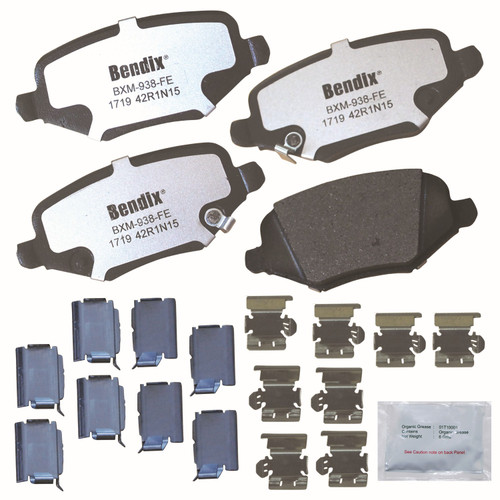 Fleet Metlok Brake Pads MKD1719FM - front view
