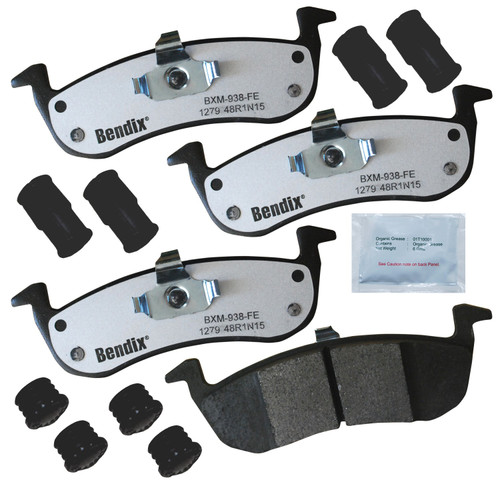Fleet Metlok Brake Pads MKD1279FM - front view