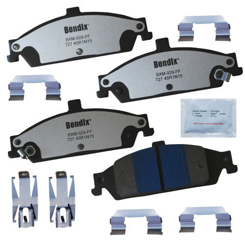 Fleet Metlok Brake Pads MKD727FM - front view