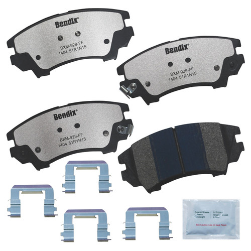Fleet Metlok Brake Pads MKD1404FM - front view