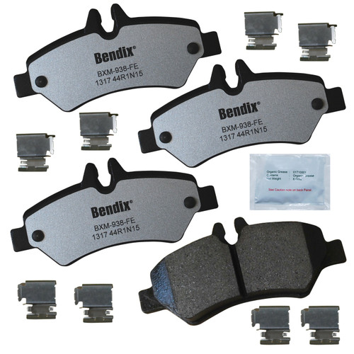 Fleet Metlok Brake Pads MKD1317FM - front view