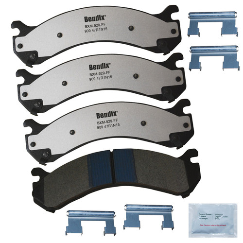 Fleet Metlok Brake Pads MKD909FM - front view