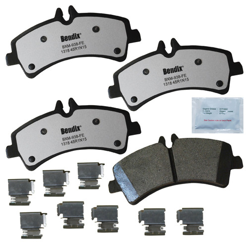 Fleet Metlok Brake Pads MKD1318FM - front view