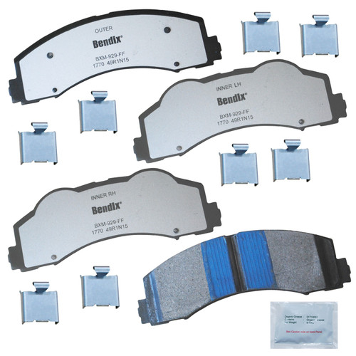 Fleet Metlok Brake Pads MKD1770FM - front view