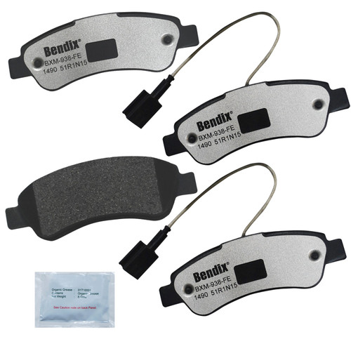 Fleet Metlok Brake Pads MKD1490FM - front view