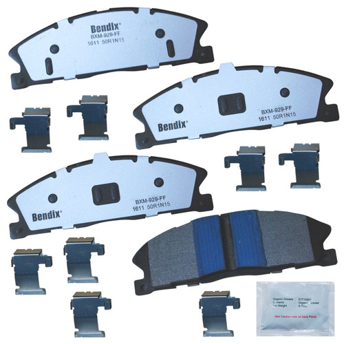 Fleet Metlok Brake Pads MKD1611FM - front view