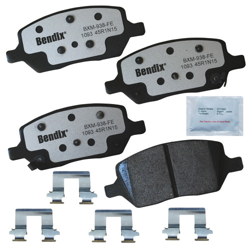 Fleet Metlok Brake Pads MKD1093FM - front view