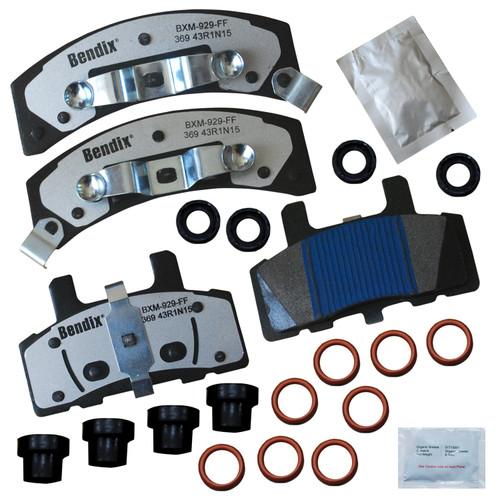 Fleet Metlok Brake Pads MKD369FM - front view