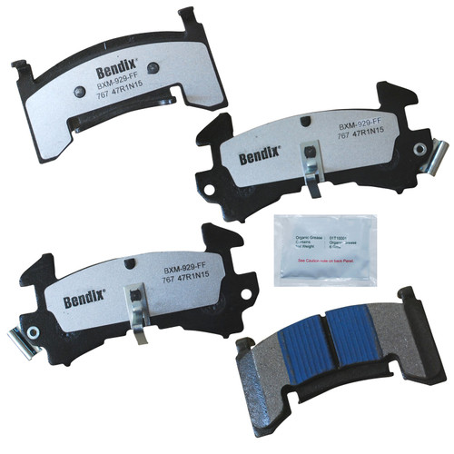 Fleet Metlok Brake Pads MKD767FM - front view