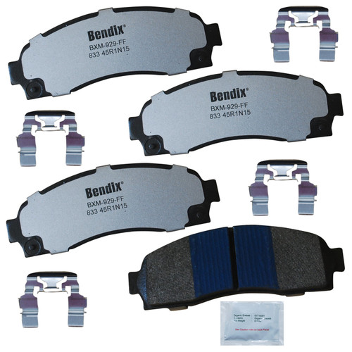 Fleet Metlok Brake Pads MKD833FM - front view