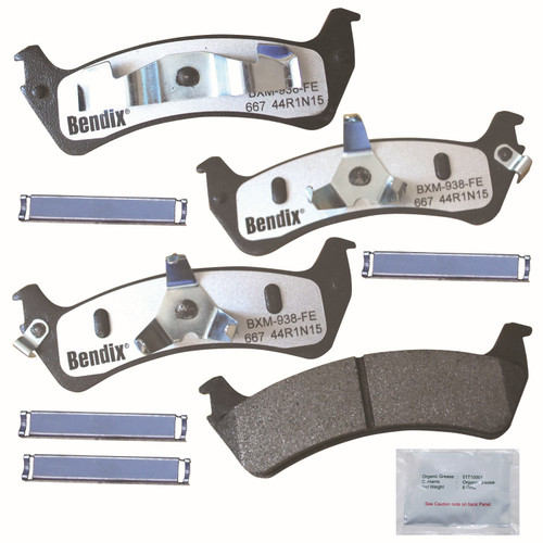 Fleet Metlok Brake Pads MKD667FM - front view