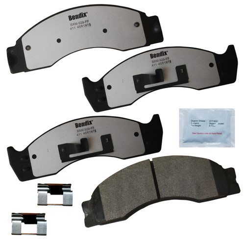 Fleet Metlok Brake Pads MKD411FM - front view