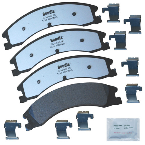 Fleet Metlok Brake Pads MKD1330FM - front view