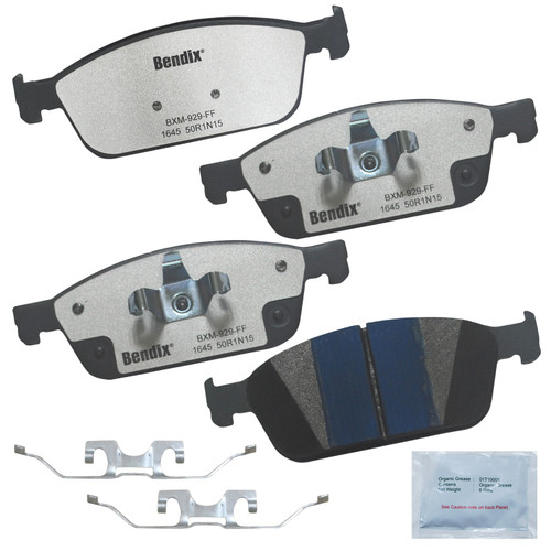 Fleet Metlok Brake Pads MKD1645FM - front view