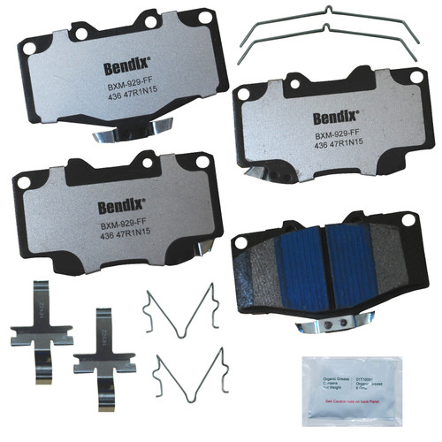 Fleet Metlok Brake Pads MKD436FM - front view