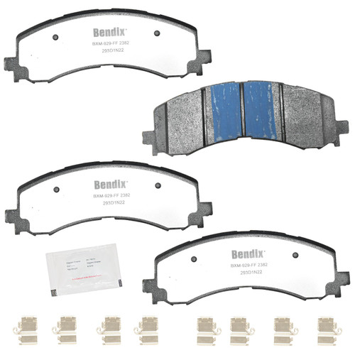 Fleet Metlok Brake Pads MKD2382FM - front view