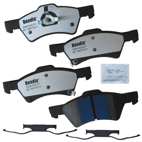 Fleet Metlok Brake Pads MKD857FM - front view