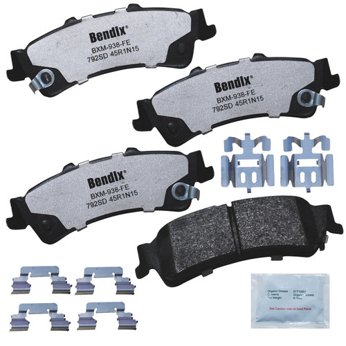 Fleet Metlok Brake Pads MKD792SDFM - front view