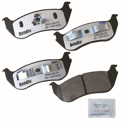 Fleet Metlok Brake Pads MKD881FM - front view