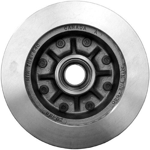 Rotor and Hub Assem for 1968-1975 Ford (F-250) PRT1052 - back view
